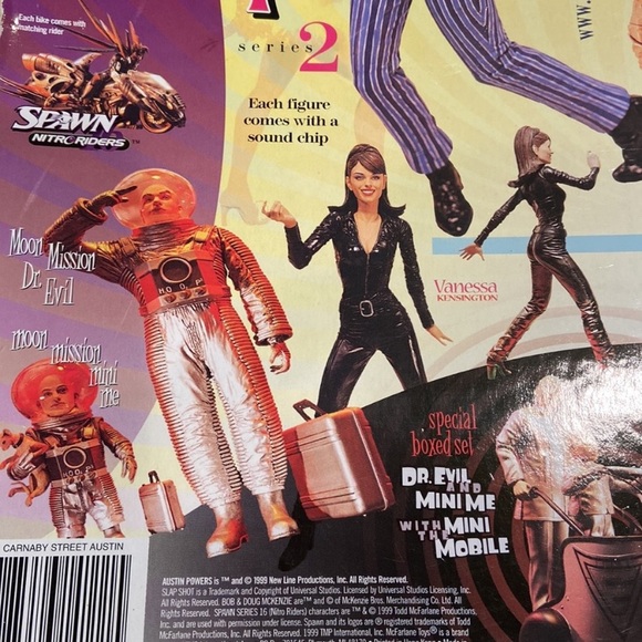 Vintage Groovy Baby Austin Powers Feature Film TalkingFigure Unopened McFarland - Picture 6 of 8